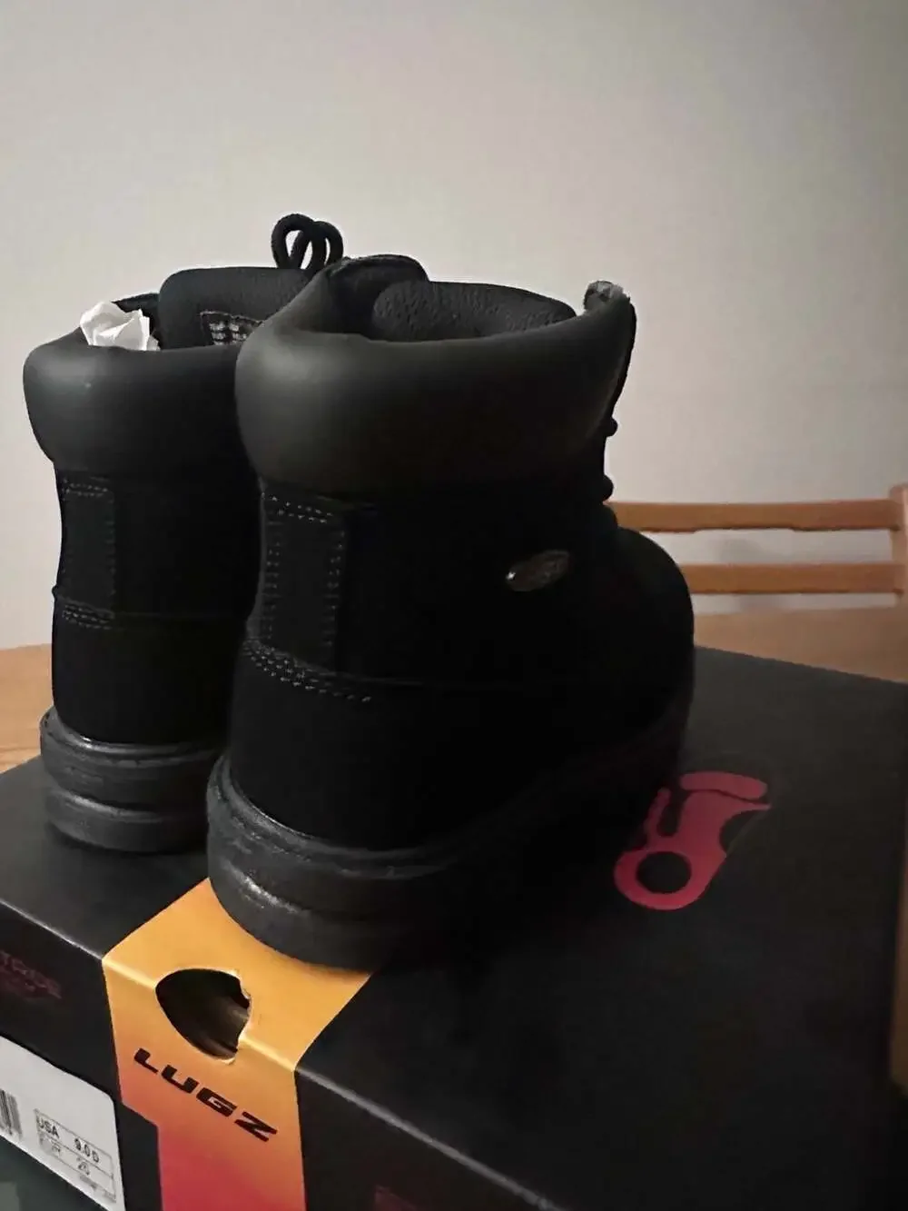 Lugz Empire Hi WR Toddler Water Resistant Slip-Resistant Boots Black